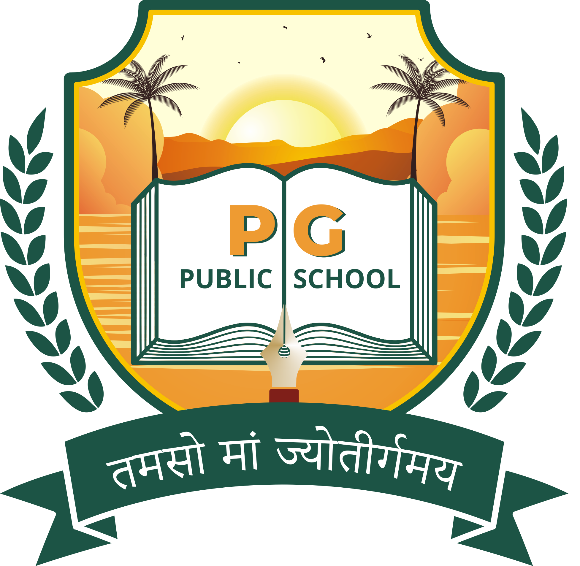 PG Public School Logo
